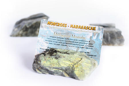 Labradorite Business Card Holder