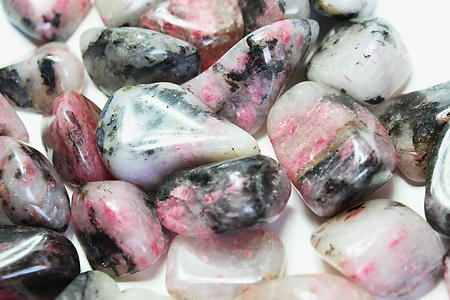 30-45 mm Gemmy Rhodonite Tumbled Stones