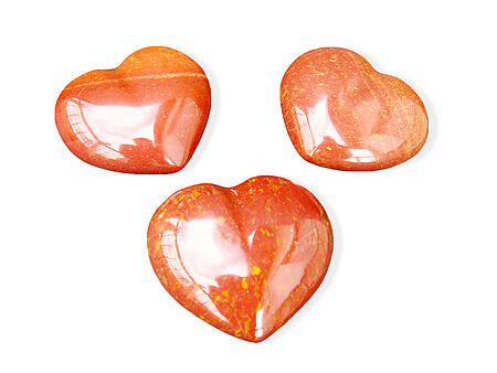 Chestnut Jasper Decorative Heart