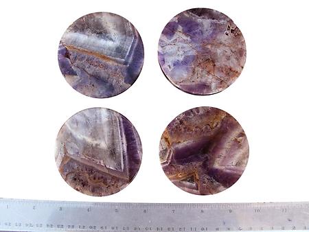 Amethyst Banded Coasters