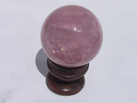 40-50 mm Lavender Rose Quartz Sphere