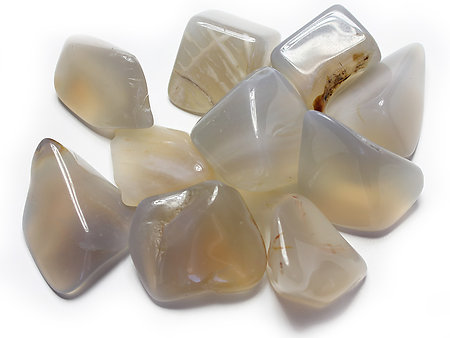 30-45 mm Icy Agate Tumbled Stones