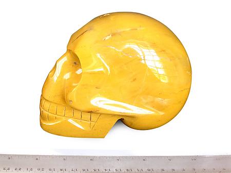Yellow Jasper Skulls