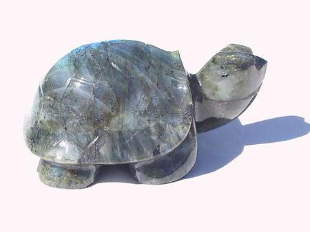 Labradorite Turtle - Large
