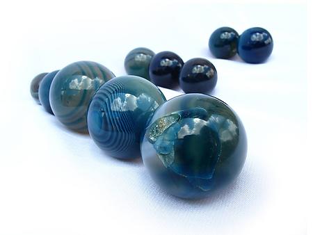 Wholesale Blue Agate Spheres 40 60mm