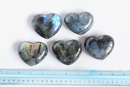 Labradorite Large Decorative Heart