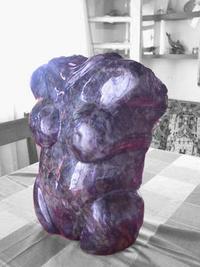Labradorite Fertility Sculpture