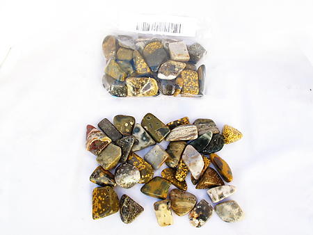 Small (18-30 mm) Sea Jasper Tumbled Stones