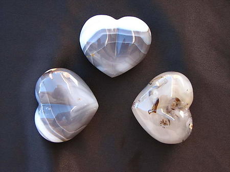 Agate Large Decorative Heart