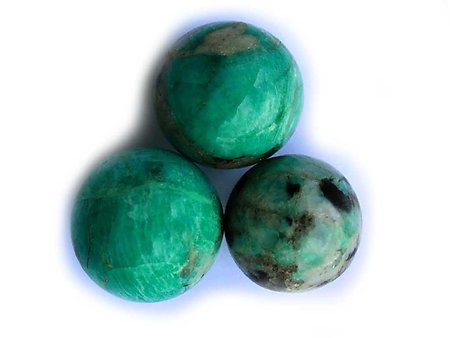 Amazonite Spheres 40- 50 mm