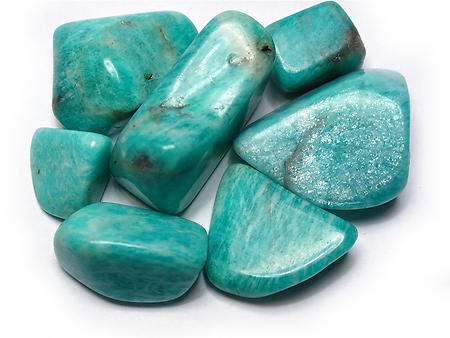 30 Mm Amazonite Tumbled Stones 30 Mm Amazonite Tumbled Stones