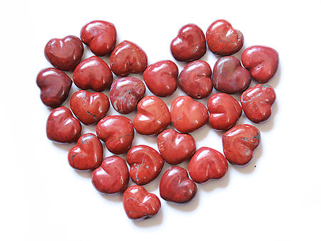 Chestnut Jasper Jewelry Heart