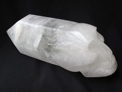 Quartz Prism Polished with Skull - 3.40kg
