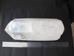 Quartz Prism Polished with Skull - 3.60kg