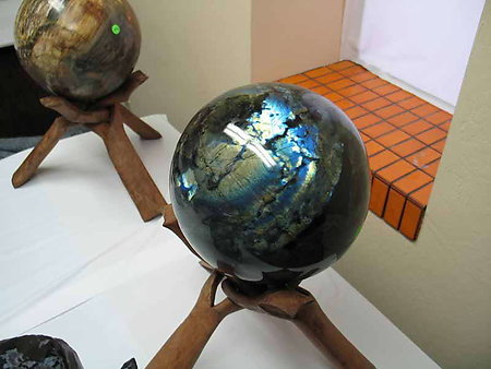 Labradorite Large Sphere (39Kg)