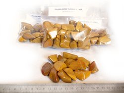 30-45 mm Yellow Jasper Tumbled Stones