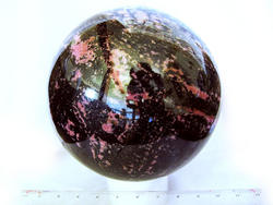 Rhodonite Large Sphere 21cm (16.70Kg)