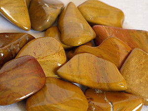 45-60 mm Yellow Jasper Tumbled Stones