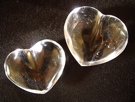 Quartz Jewelry Small Heart