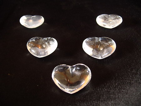 Quartz Jewelry Small Heart