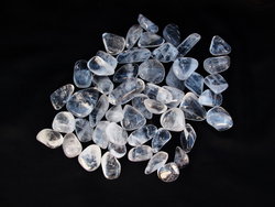 18-30 mm Crystal Quartz Tumbled Stones- 