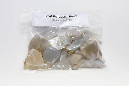 45-60 mm Icy Agate Tumbled Stones