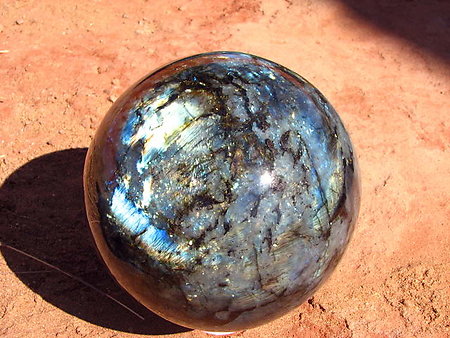 Labradorite Large Sphere (25Kg) 