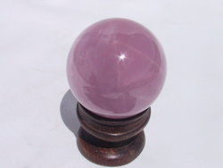 40-50 mm Lavender Rose Quartz Sphere