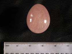 Rose Quartz Egg 50- 60 mm