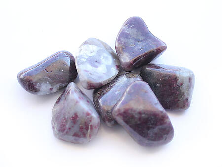 Small (18-30 mm) Ruby Tourmaline Tumbled Stones