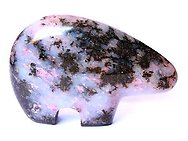 Rhodonite Fetish Bears