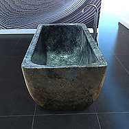 Peacock Blue Labradorite Solid Bathtub