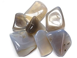 18-30 mm Grey Agate Tumbled Stones