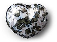 Indigo Gabbro Decorative Heart