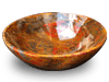Petrified Wood Bowl 8.5 inch - 1.72Kg