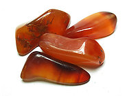 Carnelian Tumbled Stones (20-30 mm)