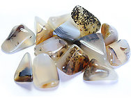 30-45 mm Dendritic Agate Tumbled Stones