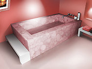 Rose Quartz Bathtub