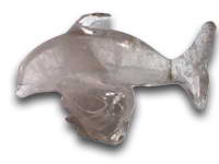 Large Museum Gallery Quartz Dolphin