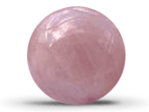 Rose Quartz Spheres 40-50 mm
