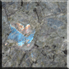 Labradorite Tile Peacock Blue (40 x 40 cm)